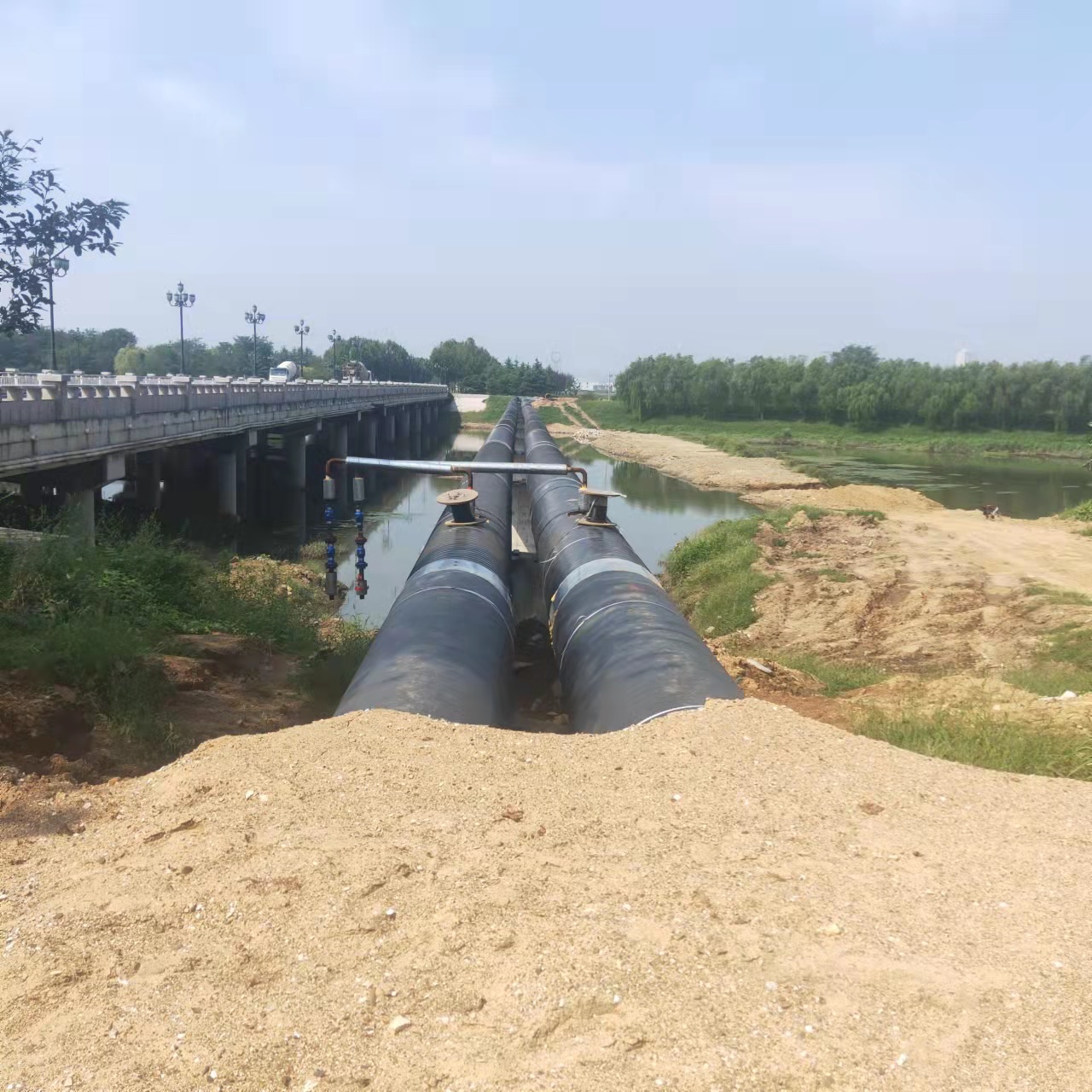四平管道长距离内部清洗输油管道清洗